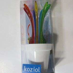 Multicolor Serving Utensil Set